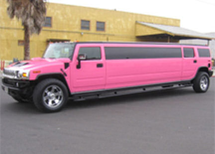 pink hummer limo